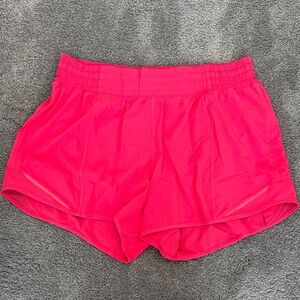 Lululemon Athletica Bright Pink Athletic Shorts BRAND NEW NEVER USED